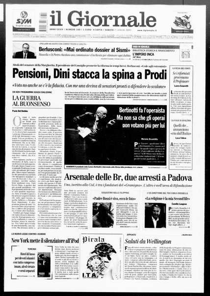 Il giornale : quotidiano del mattino